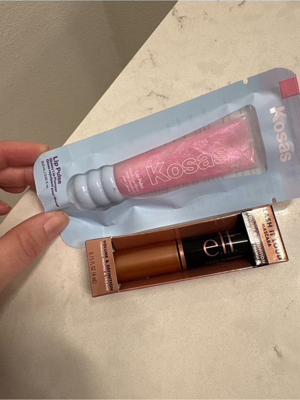 Kosas Lip Pulse Gloss - Aura Flare & Mini Mascara 🆕